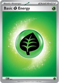 Basic Grass Energy - 001 - MEE: Mega Evolution Energies (MEE) #1 - Common Pokémon Trading Card