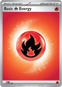 Basic Fire Energy - 002 - MEE: Mega Evolution Energies (MEE) #2 - Common Pokémon Trading Card