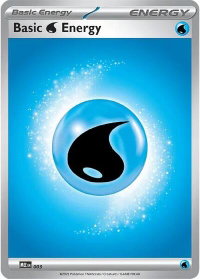 Basic Water Energy - 003 - MEE: Mega Evolution Energies (MEE) #3 - Common Pokémon Trading Card