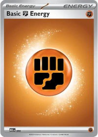 Basic Fighting Energy - 006 - MEE: Mega Evolution Energies (MEE) #6 - Common Pokémon Trading Card