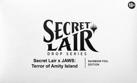 Secret Lair x Jaws: Terror of Amity Island - Rainbow Foil Edition - Secret Lair Drop Series Magic: The Gathering trading card