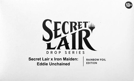 Secret Lair x Iron Maiden: Eddie Unchained - Rainbow Foil Edition trading card from Secret Lair Drop Series Secret Lair x Iron Maiden: Eddie Unchained - Rainbow Foil Edition - Secret Lair Drop Series Magic: The Gathering trading card