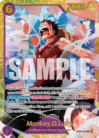 Monkey.D.Luffy - EB02-061 (Reprint) - Premium Booster -The Best- Vol. 2 (PRB-02) #EB02-061 - Secret Rare One Piece Trading Card