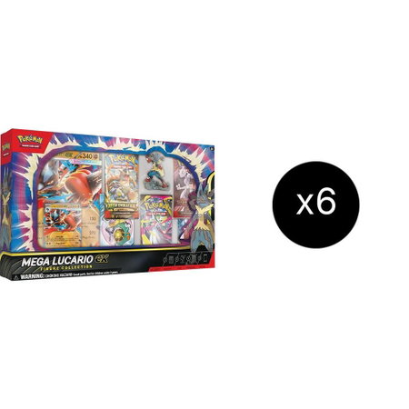 Mega Lucario ex Premium Figure Collection Case trading card from Miscellaneous Cards & Products Mega Lucario ex Premium Figure Collection Case - Miscellaneous Cards & Products Pokémon trading card
