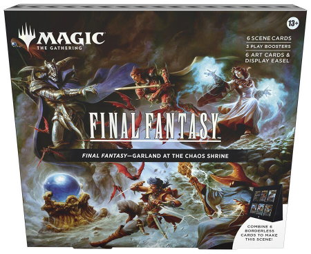 FINAL FANTASY - Scene Box (Garland at the Chaos Shrine) - FINAL FANTASY Magic: The Gathering trading card