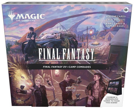 FINAL FANTASY - Scene Box (Camp Comrades) - FINAL FANTASY Magic: The Gathering trading card