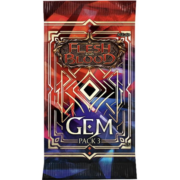 Gem Pack 3 Booster Pack trading card from GEM Pack 3 Gem Pack 3 Booster Pack - GEM Pack 3 Flesh and Blood trading card