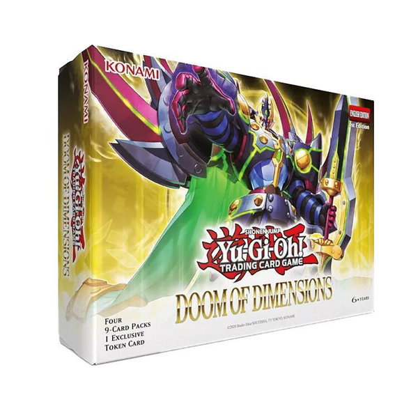 Doom of Dimensions Booster Box [1st Edition] Mini Box (Retail Exclusive) - Doom of Dimensions YuGiOh trading card
