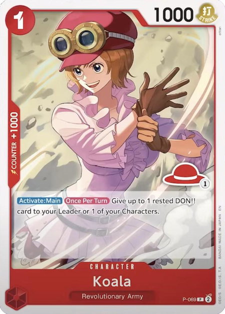 Koala (Luffy Deck) - Learn Together Deck Set One Piece trading card