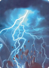 Fated Clash Scene Art Card - Art Series: FINAL FANTASY (ASFIN) #8 - Special Magic: The Gathering Trading Card