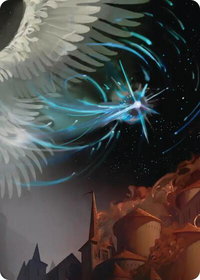 Judgment of Alexander Scene Art Card - Art Series: FINAL FANTASY (ASFIN) #14 - Special Magic: The Gathering Trading Card