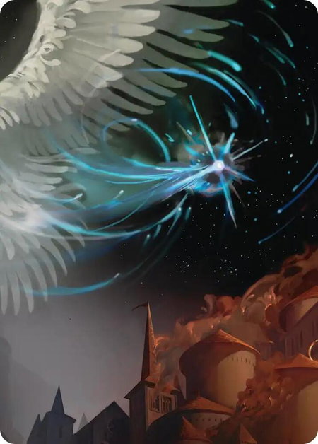 Judgment of Alexander Scene Art Card - Art Series: FINAL FANTASY Magic: The Gathering trading card