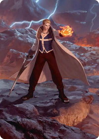 Seifer, Balamb Rival Scene Art Card - Art Series: FINAL FANTASY (ASFIN) #10 - Special Magic: The Gathering Trading Card