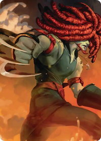 Amarant Coral Scene Art Card - Art Series: FINAL FANTASY (ASFIN) #16 - Special Magic: The Gathering Trading Card