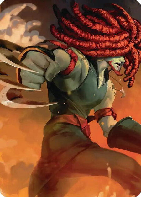 Amarant Coral Scene Art Card - Art Series: FINAL FANTASY Magic: The Gathering trading card