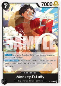 Monkey.D.Luffy - P-075 (Pirate Foil) - Premium Booster -The Best- Vol. 2 (PRB-02) #P-075 - Promo One Piece Trading Card