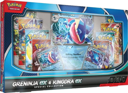 Greninja EX & Kingdra EX Special Collection Box - Miscellaneous Cards & Products Pokémon trading card