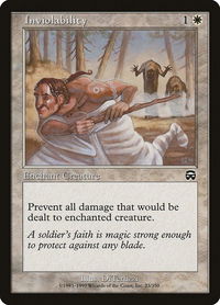 Inviolability - Mercadian Masques (MMQ) #23 - Common Magic: The Gathering Trading Card