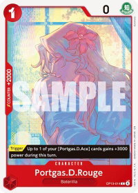 Portgas.D.Rouge - Carrying On His Will (OP13) #OP13-014 - Common One Piece Trading Card