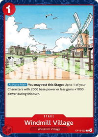 Windmill Village - Carrying On His Will (OP13) #OP13-022 - Common One Piece Trading Card
