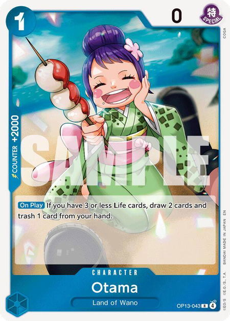 Otama - Carrying On His Will One Piece trading card