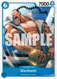 Blenheim - Carrying On His Will (OP13) #OP13-049 - Uncommon One Piece Trading Card