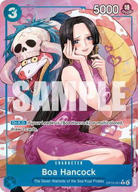 Boa Hancock (Alternate Art) - Carrying On His Will (OP13) #OP13-051 - Rare One Piece Trading Card