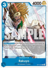 Rakuyo - Carrying On His Will (OP13) #OP13-055 - Common One Piece Trading Card