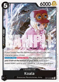 Koala - Carrying On His Will (OP13) #OP13-081 - Common One Piece Trading Card
