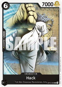 Hack - Carrying On His Will (OP13) #OP13-090 - Uncommon One Piece Trading Card