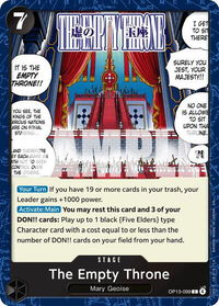 The Empty Throne - Carrying On His Will (OP13) #OP13-099 - Common One Piece Trading Card