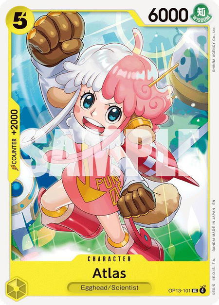 Atlas - Carrying On His Will One Piece trading card