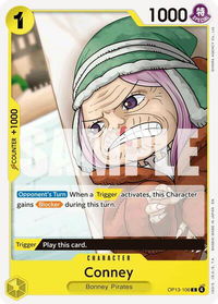 Conney - Carrying On His Will (OP13) #OP13-106 - Common One Piece Trading Card