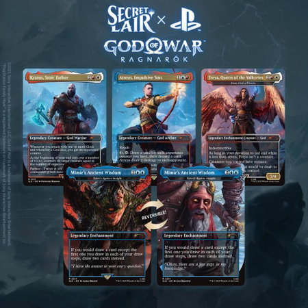 Secret Lair x God of War: Norse - Non-Foil Edition - Secret Lair Drop Series Magic: The Gathering trading card
