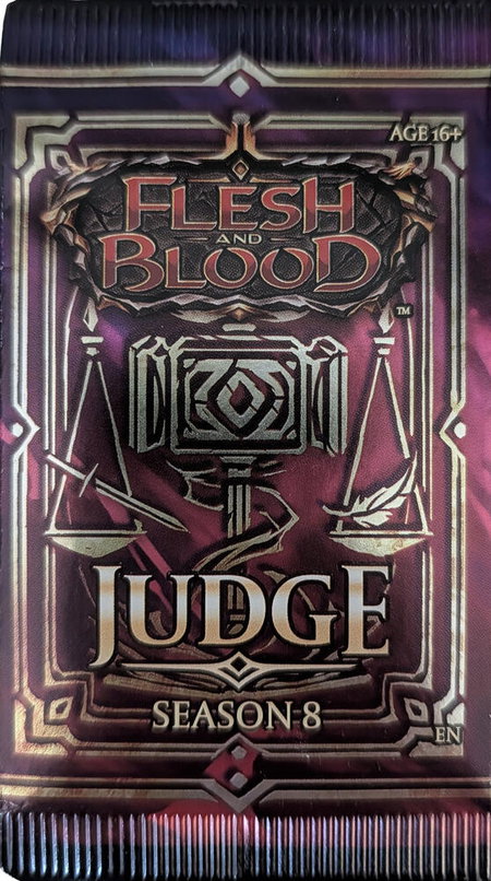 Judge Pack Season 8 trading card from Flesh and Blood: Promo Cards Judge Pack Season 8 - Flesh and Blood: Promo Cards Flesh and Blood trading card