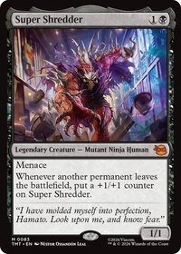 Super Shredder - Teenage Mutant Ninja Turtles (TMT) #83 - Mythic Magic: The Gathering Trading Card