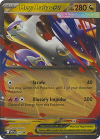 Mega Latias ex - 011 - ME: Mega Evolution Promo (MEP) #011 - Promo Pokémon Trading Card