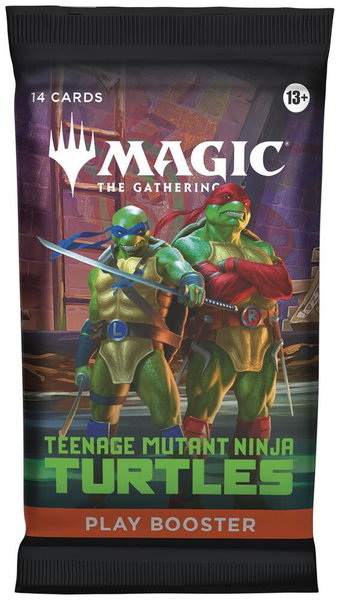 Teenage Mutant Ninja Turtles - Play Booster Pack - Teenage Mutant Ninja Turtles Magic: The Gathering trading card