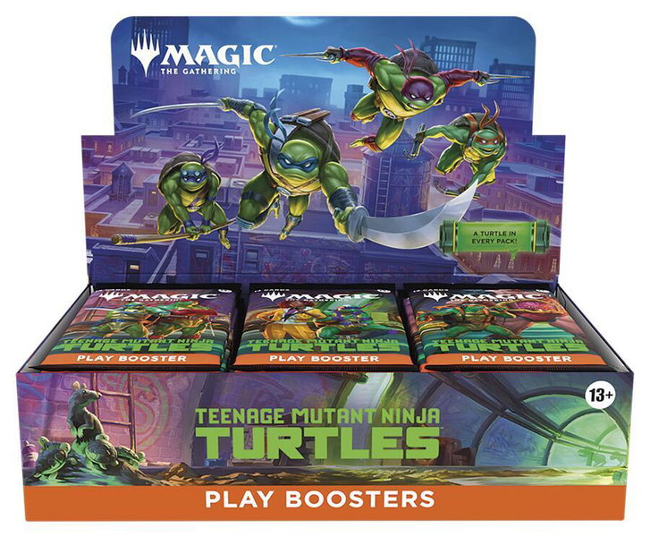 Teenage Mutant Ninja Turtles - Play Booster Display - Teenage Mutant Ninja Turtles Magic: The Gathering trading card