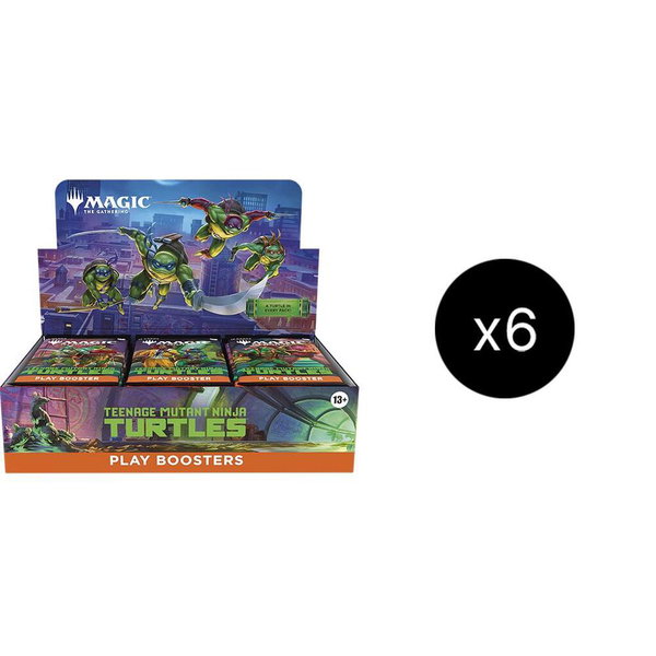 Teenage Mutant Ninja Turtles - Play Booster Display Case - Teenage Mutant Ninja Turtles Magic: The Gathering trading card
