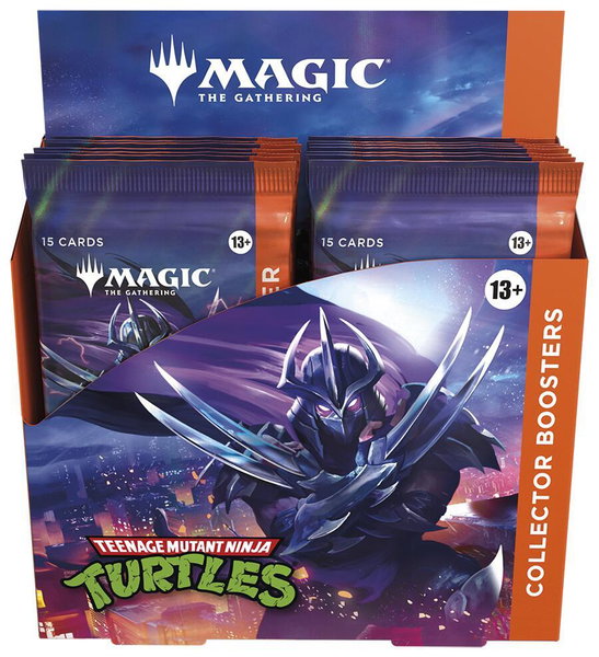 Teenage Mutant Ninja Turtles - Collector Booster Display - Teenage Mutant Ninja Turtles Magic: The Gathering trading card
