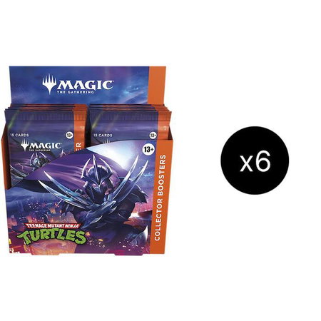 Teenage Mutant Ninja Turtles - Collector Booster Display Case - Teenage Mutant Ninja Turtles Magic: The Gathering trading card