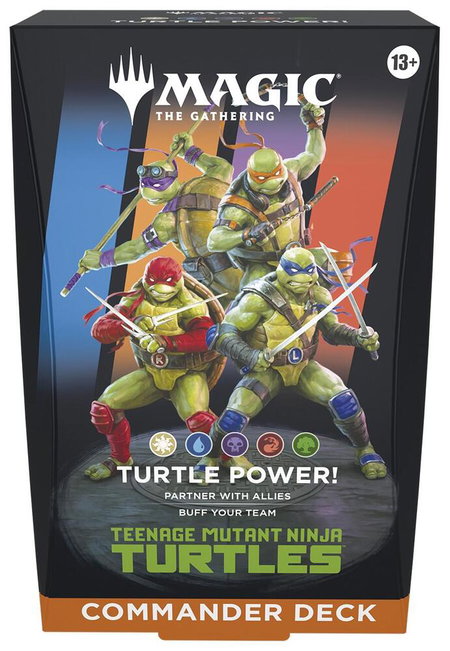 Teenage Mutant Ninja Turtles Commander Deck - Turtle Power! - Commander: Teenage Mutant Ninja Turtles Magic: The Gathering trading card
