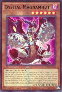 Bystial Magnamhut - THE CHRONICLES DECK: The Fallen & The Virtuous (All-Foil Edition) (CH01) #CH01-EN011 - Ultra Rare YuGiOh Trading Card
