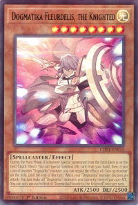 Dogmatika Fleurdelis, the Knighted - THE CHRONICLES DECK: The Fallen & The Virtuous (All-Foil Edition) (CH01) #CH01-EN015 - Ultra Rare YuGiOh Trading Card