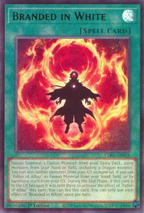 Branded in White - THE CHRONICLES DECK: The Fallen & The Virtuous (All-Foil Edition) (CH01) #CH01-EN021 - Ultra Rare YuGiOh Trading Card