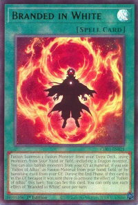 Branded in White - THE CHRONICLES DECK: The Fallen & The Virtuous (All-Foil Edition) (CH01) #CH01-EN021 - Ultra Rare YuGiOh Trading Card