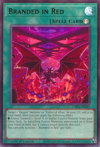 Branded in Red - THE CHRONICLES DECK: The Fallen & The Virtuous (All-Foil Edition) (CH01) #CH01-EN022 - Ultra Rare YuGiOh Trading Card