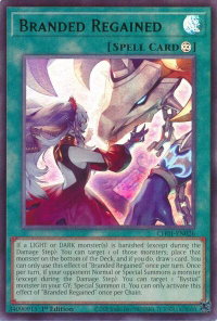 Branded Regained - THE CHRONICLES DECK: The Fallen & The Virtuous (All-Foil Edition) (CH01) #CH01-EN026 - Ultra Rare YuGiOh Trading Card