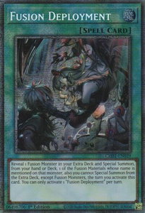 Fusion Deployment (Starlight Rare) - THE CHRONICLES DECK: The Fallen & The Virtuous (All-Foil Edition) (CH01) #CH01-EN029 - Starlight Rare YuGiOh Trading Card